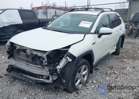 2021 Toyota Rav4 Hybrid Xle Premium из США, поврежденный, VIN 4T3B6RFV2MU018662